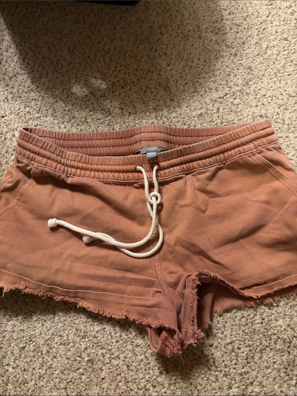 Women's Drawstring Cutoff Shorts